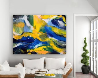 Large Abstract Painting, Resin Painting, Resin Wall Art, Original Abstract Painting, Resin Artwork, Resin Art, Large Wall Art