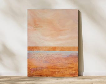 Original Abstract Landscape Handmade for Modern Home Decor