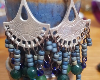 Nile Twilight Chandelier Earrings