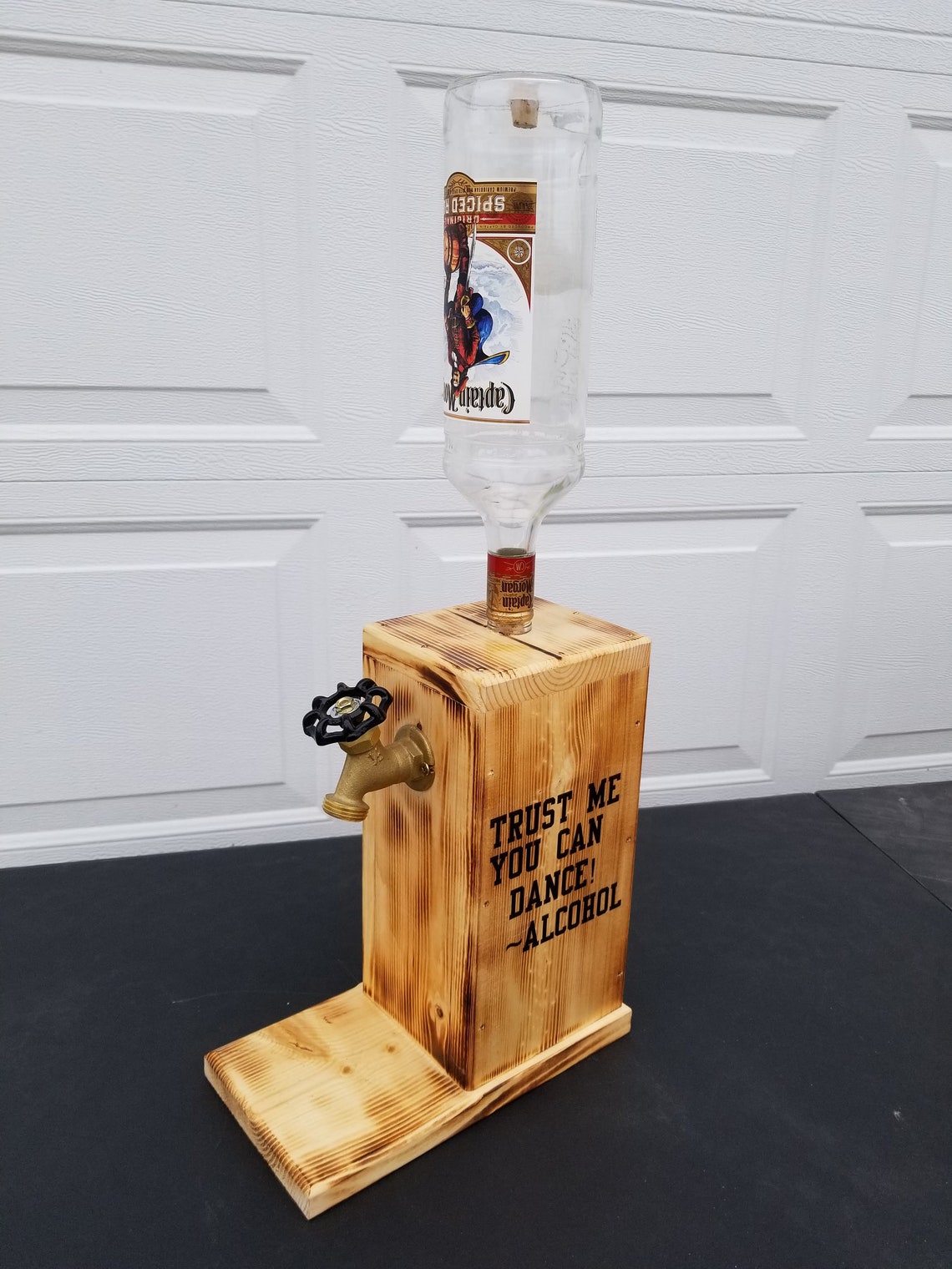 Liquor Dispenser Pendleton Jack Daniels Fireball Captain Etsy