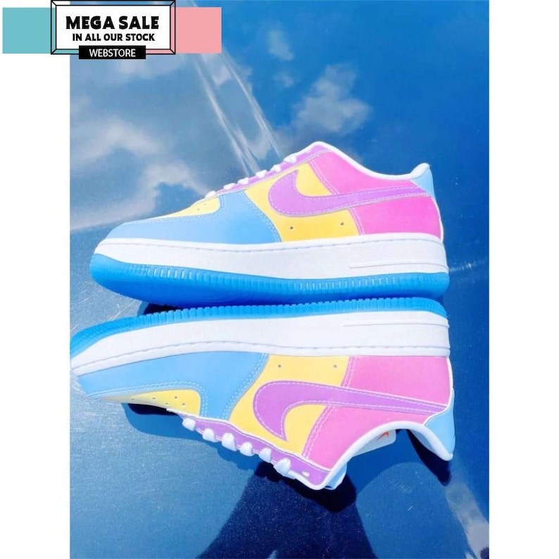uv color changing air force ones
