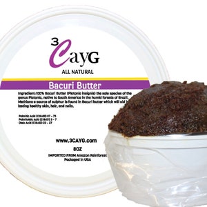 3CayG Unrefined Bacuri Butter