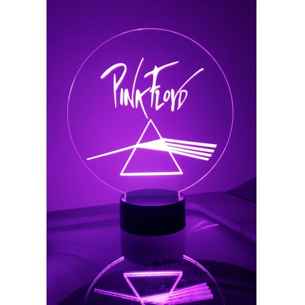 Pink Floyd LED Light Base