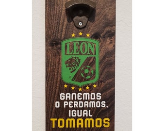 Bottle Opener - Sports Team - Club Leon FC