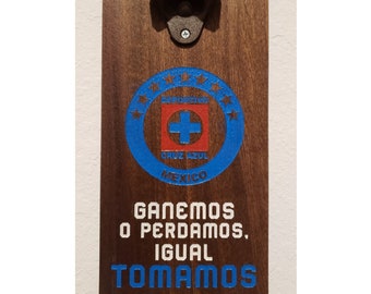 Bottle Opener - Sports Team - Cruz Azul