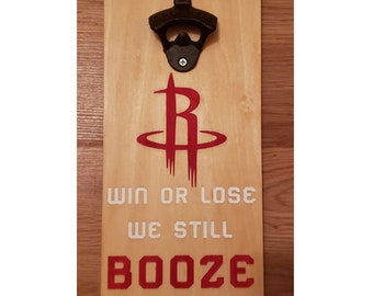 Bottle Opener - Sports Team - Houston Rockets