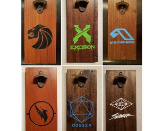 Bottle Opener - EDM logo (add name option)