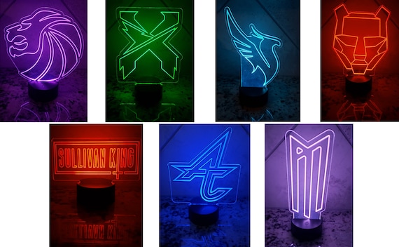 Any EDM Logo - LED Light Base - Color-changing