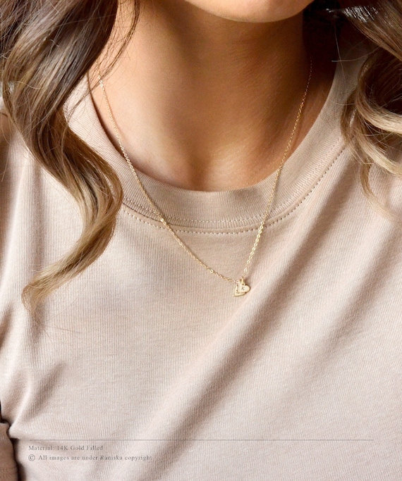 Infant outlet initial necklace