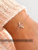 SUMMER Honey Bee Bracelet Sterling Silver/Gold Filled/Rose Gold Filled Bee Bracelet • Bee Pendant• Bee Jewelry• Tiny Bee• Bee Gift• Gold Bee