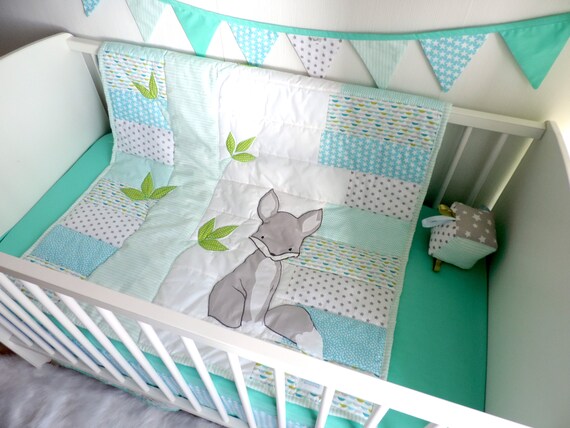 Newborn Gift New Mom Gift Idea Woodland Nursery Bedding Boy Etsy