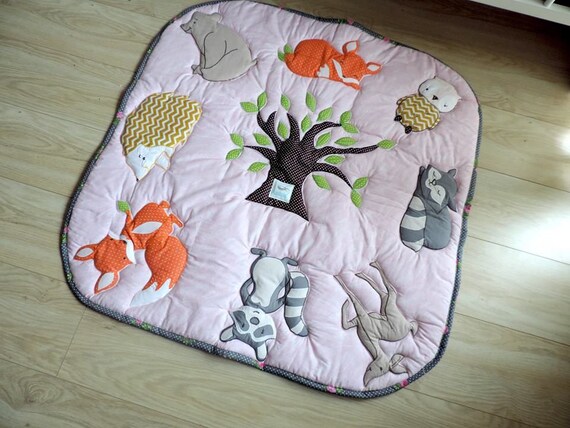woodland activity mat