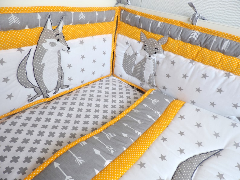 WolF Crib Bedding Woodland Baby Bedding Wolf Blanket Quilt Etsy