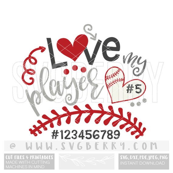 Download Baseball Mom SVG / Love My Player / Loud And Proud Baseball | Etsy