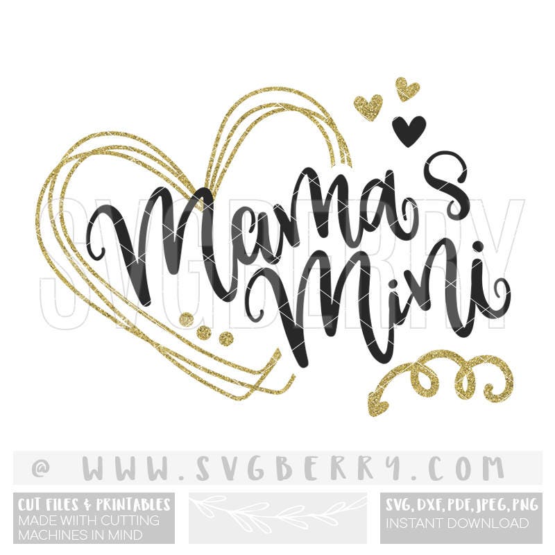 Download Mamas Mini SVG / Mamas Bestie Svg / Baby Shower Gift New ...