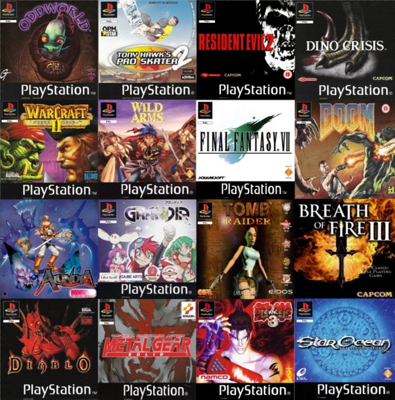 playstation 1 video games