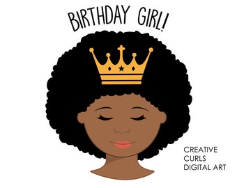 Afro Girl Black Girl Black Girl Magic Afro American Girl Etsy