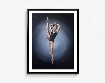Black Dancer, Black Ballet Dancer, Misty Copeland, Black Girl Ballet, Misty Copeland, Black Girl Magic, Little Black Girl, UNFRAMED