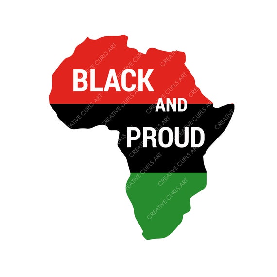 Download Black And Proud Black Power Black Power Svg Africa Svg Etsy