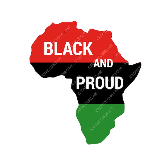 Download Black And Proud Black Power Black Power Svg Africa Svg Etsy