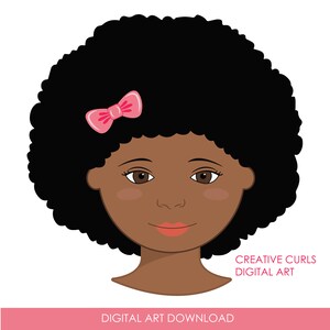 Afro Girl, Black Girl, Black Girl Magic, Afro American Girl, Afro Svg, Afro Girl Svg, Black Girl Svg, African American Art, Black Girl