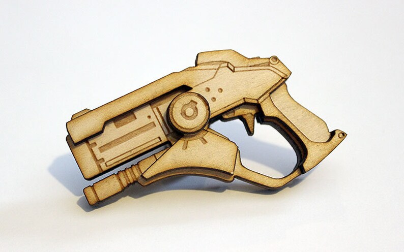 Download Mini Overwatch Mercy Gun Laser Cut Digital Plans | Etsy