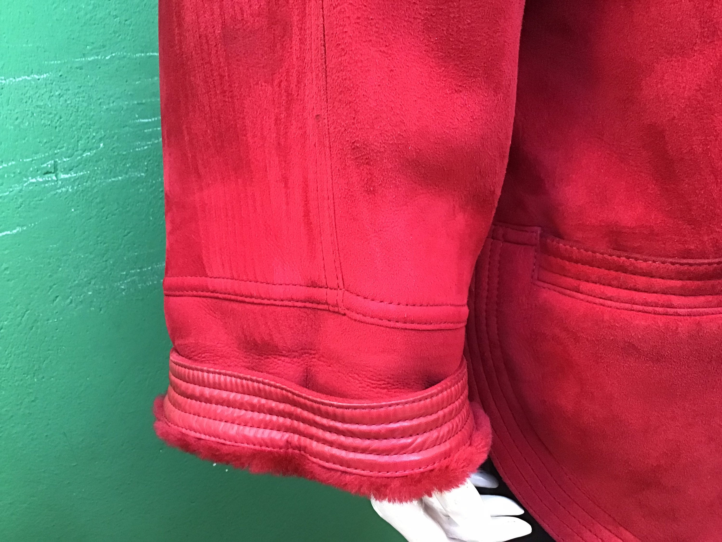 GIANNI VERSACE COAT|ヴィンテージレッドレザーコート GIANNI VERSACE COAT|ヴィンテージレッドレザーコート