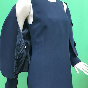 MOSCHINO CHEAP and CHIC / Vintage wool set | Fashion vintage suit| Navy wool set Moschino | Moschino vintage set| Vintage Moschino wool suit