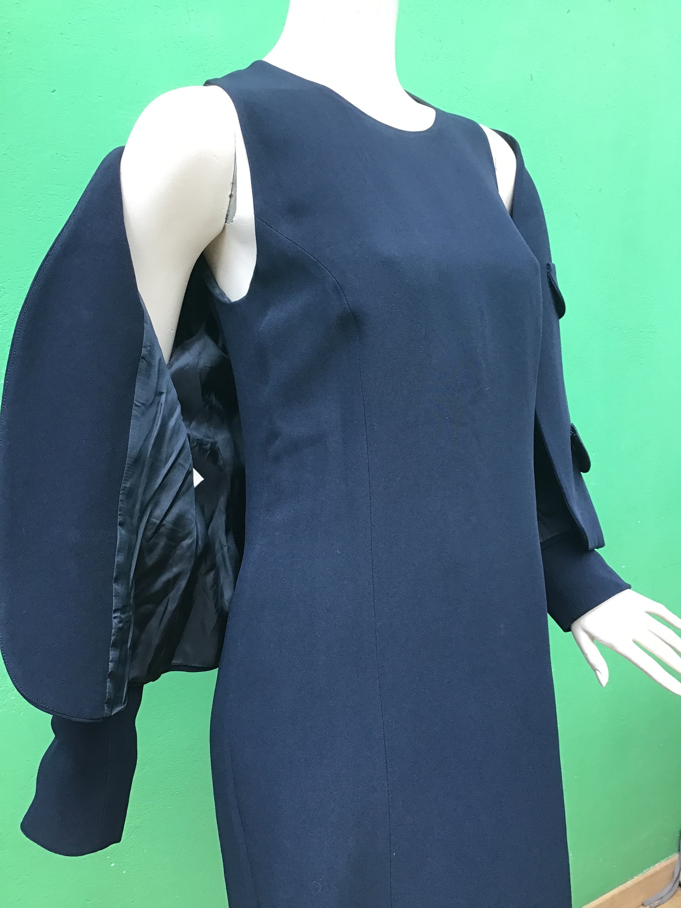MOSCHINO CHEAP and CHIC / Vintage wool set | Fashion vintage suit| Navy wool set Moschino | Moschino vintage set| Vintage Moschino wool suit