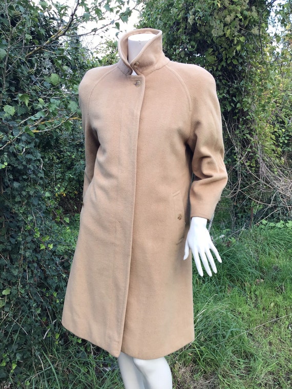 A/1 BURBERRY- CAMEL HAIR Coat | Fashion Vintage C… - image 7