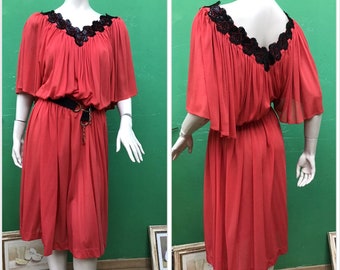 a/1 TAILORING CORAL DRESS | Fashion vintage dress | Coral vintage dress | Handmade vintage dress| Tailored fashion dress | Coral dress