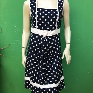 a/1 Sukienka POIS VINTAGE| Sukienka niebiesko-biała| Modna sukienka vintage dla dziewczynki | Modna sukienka vintage | Sukienka modna vintage| Sukienka modna a poi|