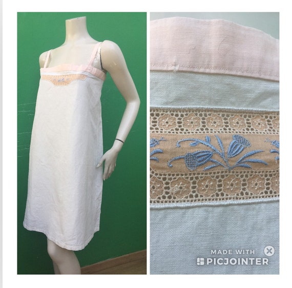 ANCIENT NIGHT SHIRT Handmade night shirt embrodere