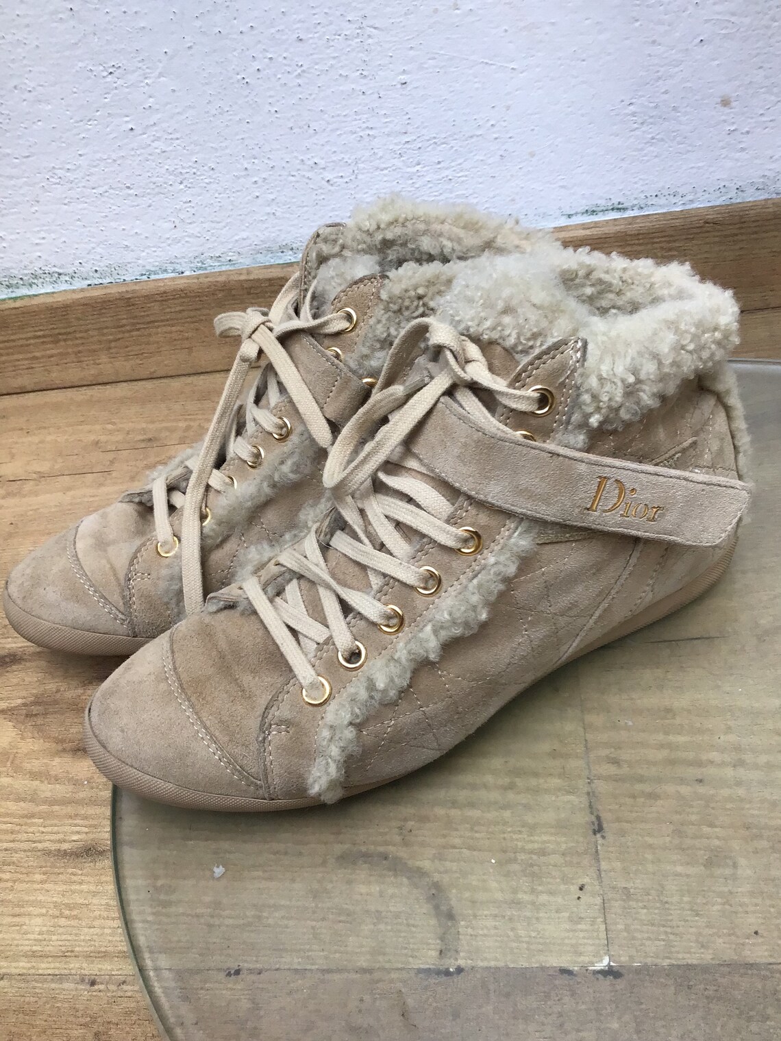 Christian Dior shoes| SNEAKERS TRAINING Christian Dior| Vintage Winter sneakers| Suede vintage sneakers| Vintage Christian Dior| shoes Dior, foto 4 di 5