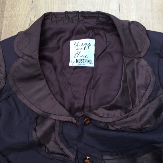 MOSCHINO JACKET | Silk Jacket | Made in Italy |90… - image 9