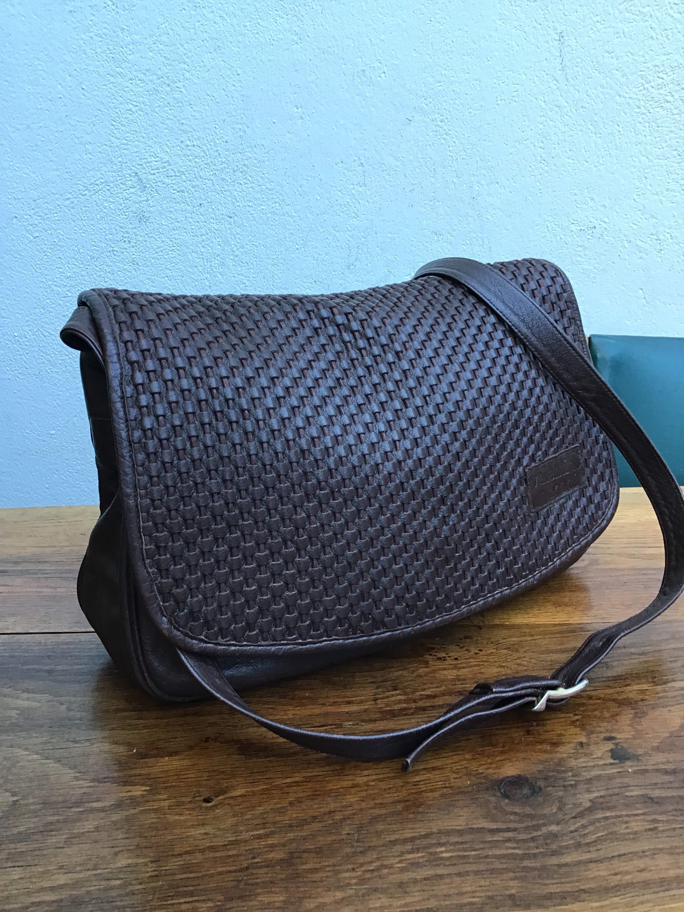 VALENTINO ORLANDI-FOLDER Leather Shoulder Bag - Etsy