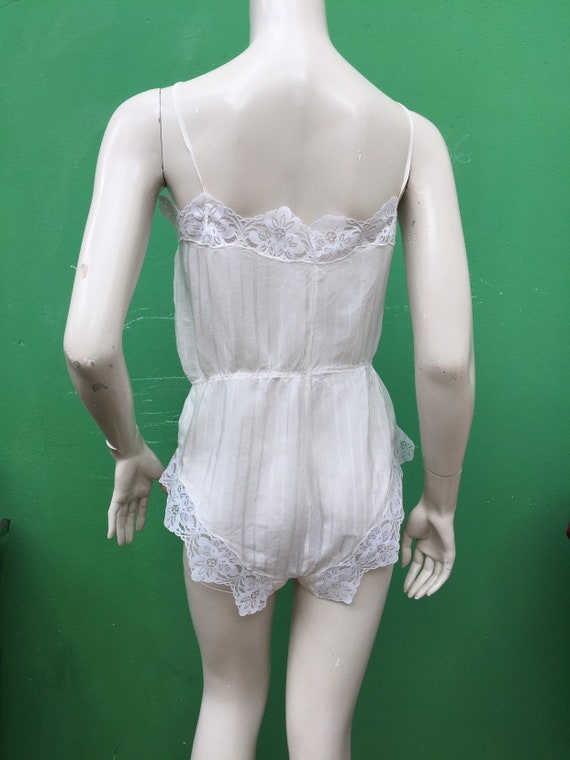 BODY BRIDAL SILK | White Silk leotard | Vintage s… - image 7