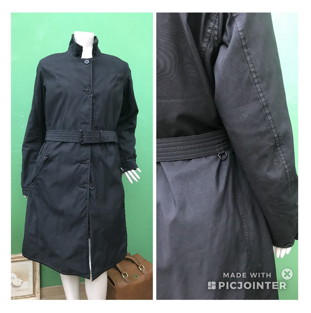 PRADA Winter TRENCH COAT | Vintage Prada Jacket | Shearling