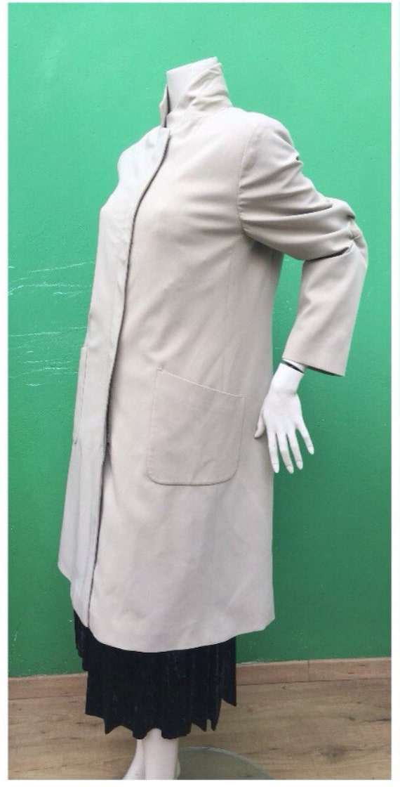 ALLEGRI LUXURY TRENCH Allegri Fashion Trench Coatvintage Raincoat Fashion Beige Trench Coat Fashion Girl Trench Coat Luxury Vintage Coat Etsy