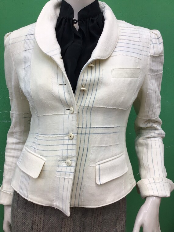 Ralph Lauren LINEN PATCHWORK JACKET|Ralph Lauren … - image 2