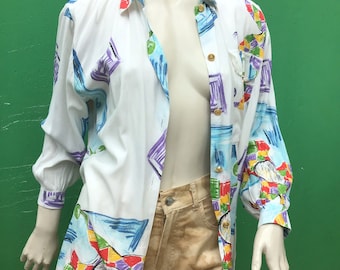 VALENTINO | 80s Valentino | Valentino T-shirt Men | Vintage