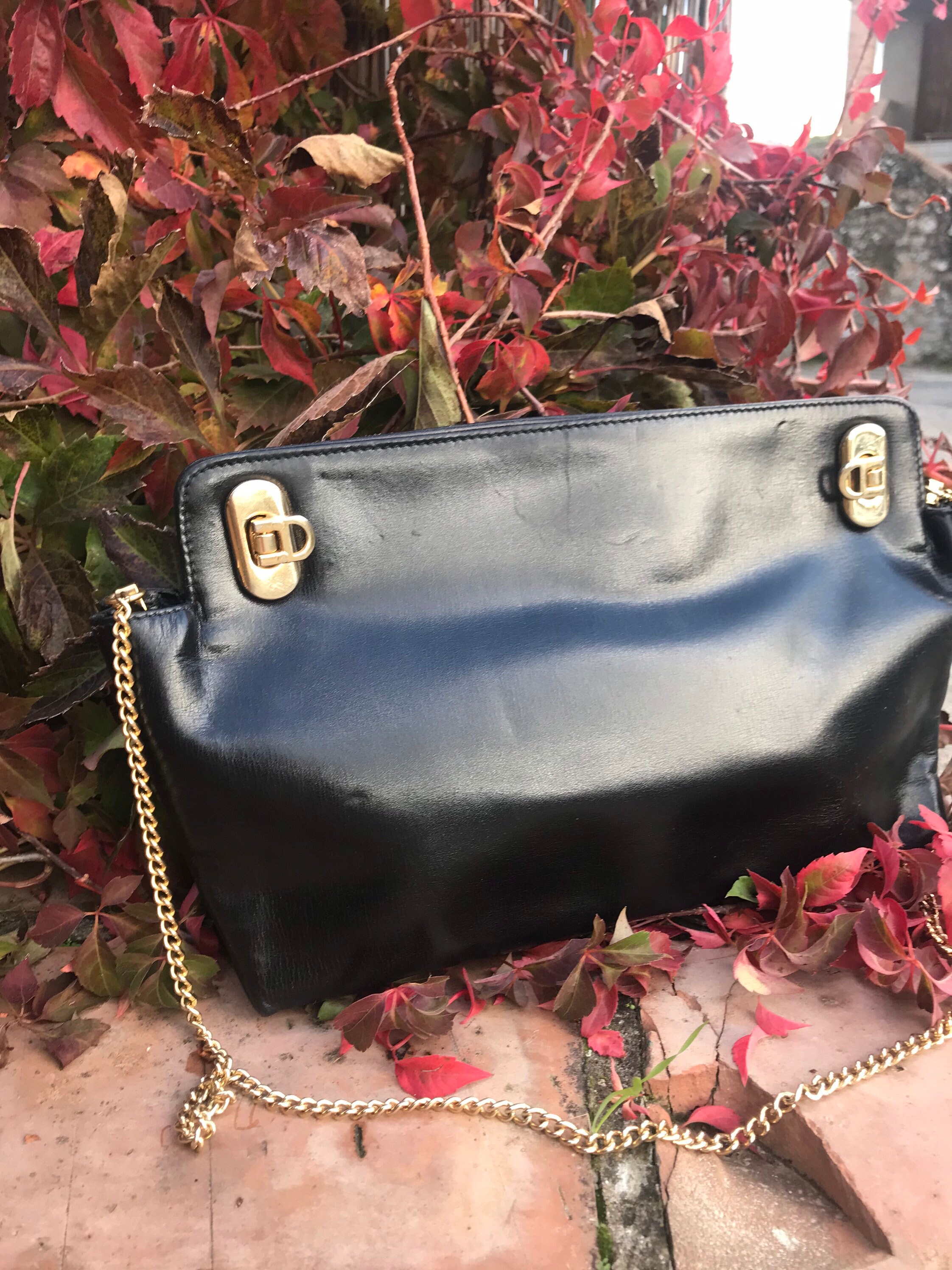 ◆GRAILZ◆ LUXE FIORE LEATHER BAG BLACK GR24FWFA02BK Tolfa-Tq_.jpg