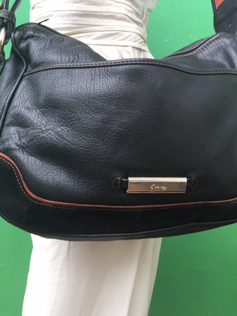 vintage Brief Briefcase Made in Italy Messager bag VINTAGE LEATHER Satchel 90s sactchel |vintage bag Vintage Satchel