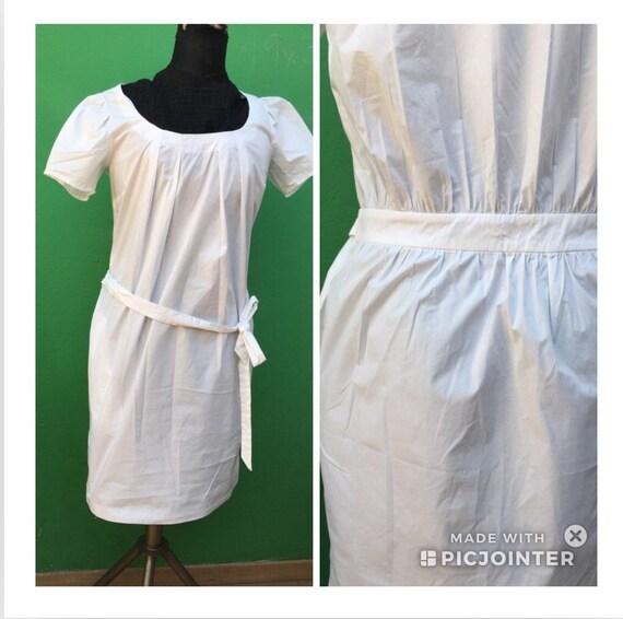 COTTON MOSCHINO DRESS Moschino White dress Summer