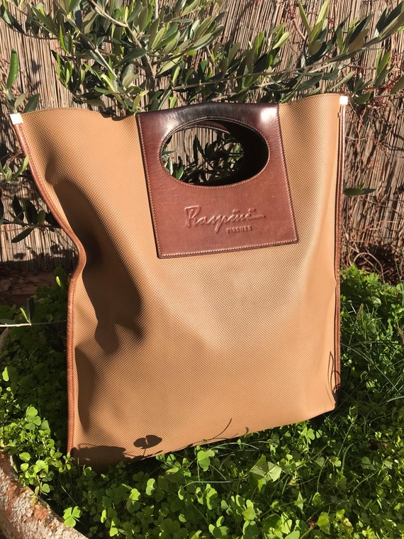 FASHION LEATHER TOTE | Vintage leather Tote | Beig