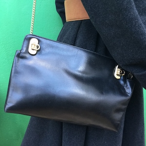 Luxury LEATHER FASHION BAG| Luxury Black Leather Bag