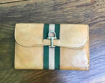 F/1 ARTIGIANATO FIORENTINO wallet |Handmade vintage Wallet| 80s vintage Wallet| Calfskin vintage Wallet