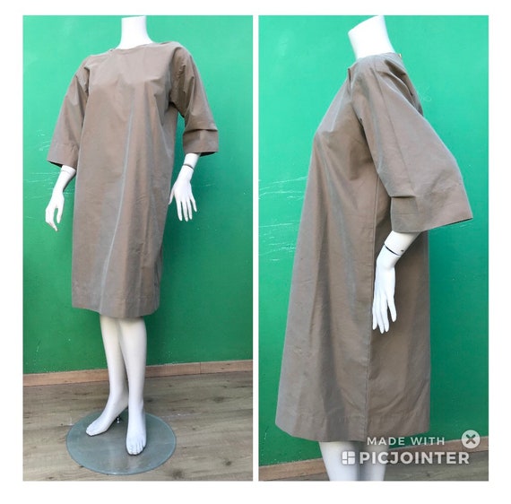 SARTORIAL COTTON DRESS Oversizes cotton dress Fash
