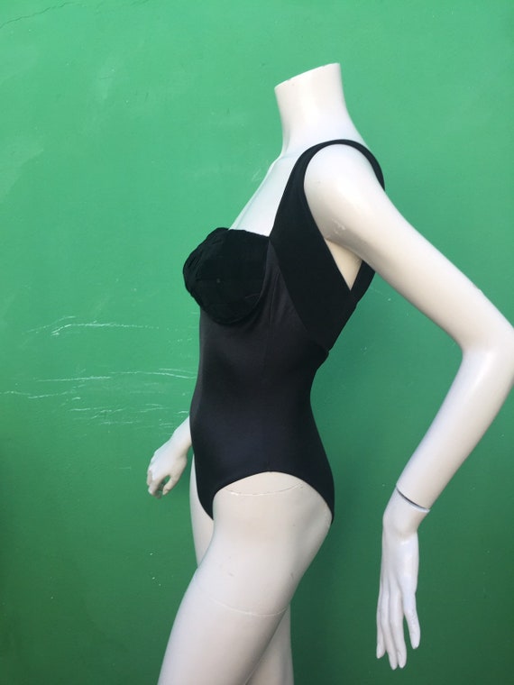 BLACK LUXURY SWIMSUIT Vintage Swimsuit 90s Swimsui