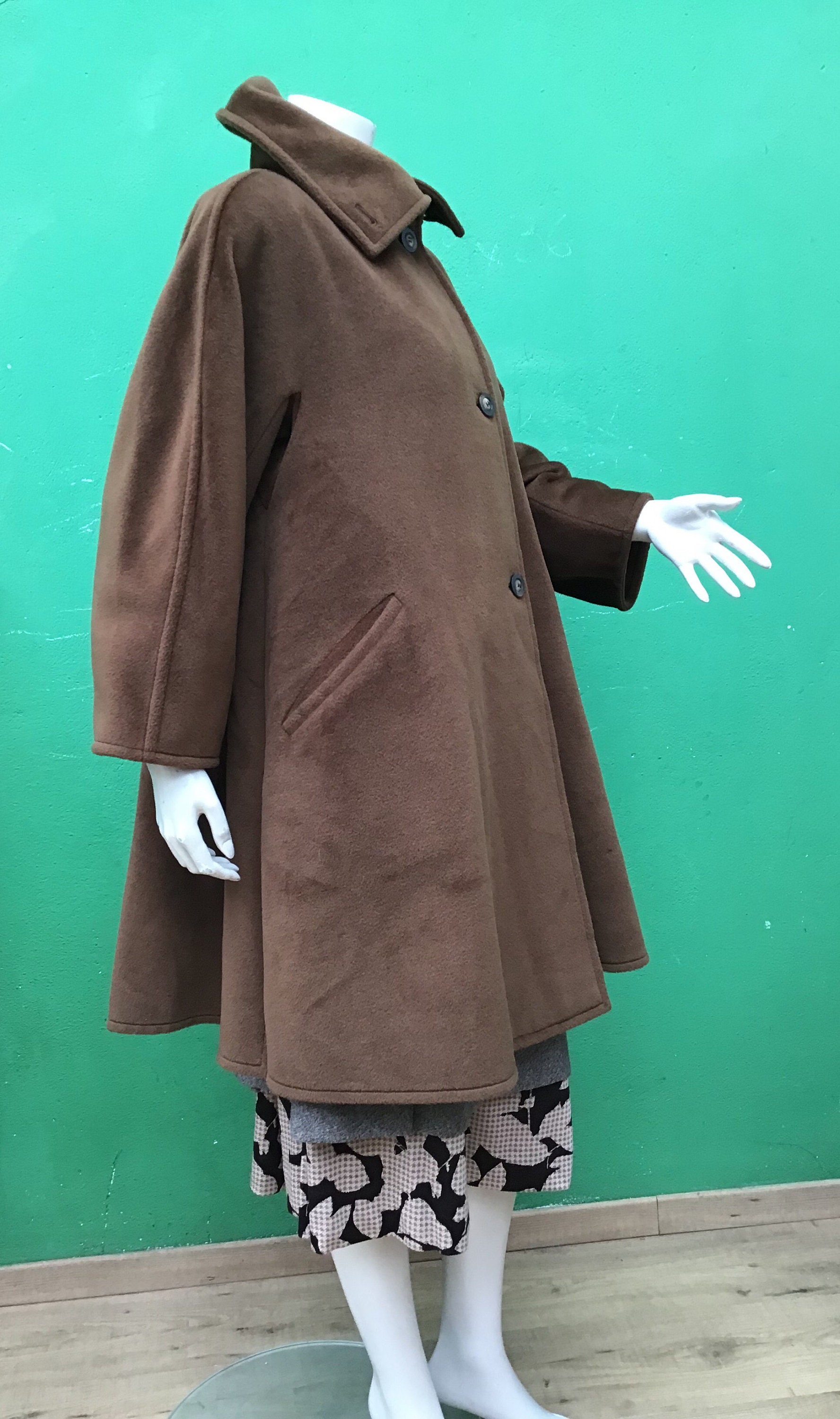 MAX MARA COAT | Vintage Wool Coat Max Mara | Vintage Max